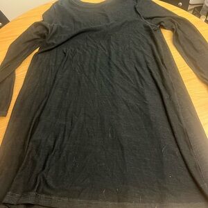 NWOT Gap Black Long Sleeve Dress - L